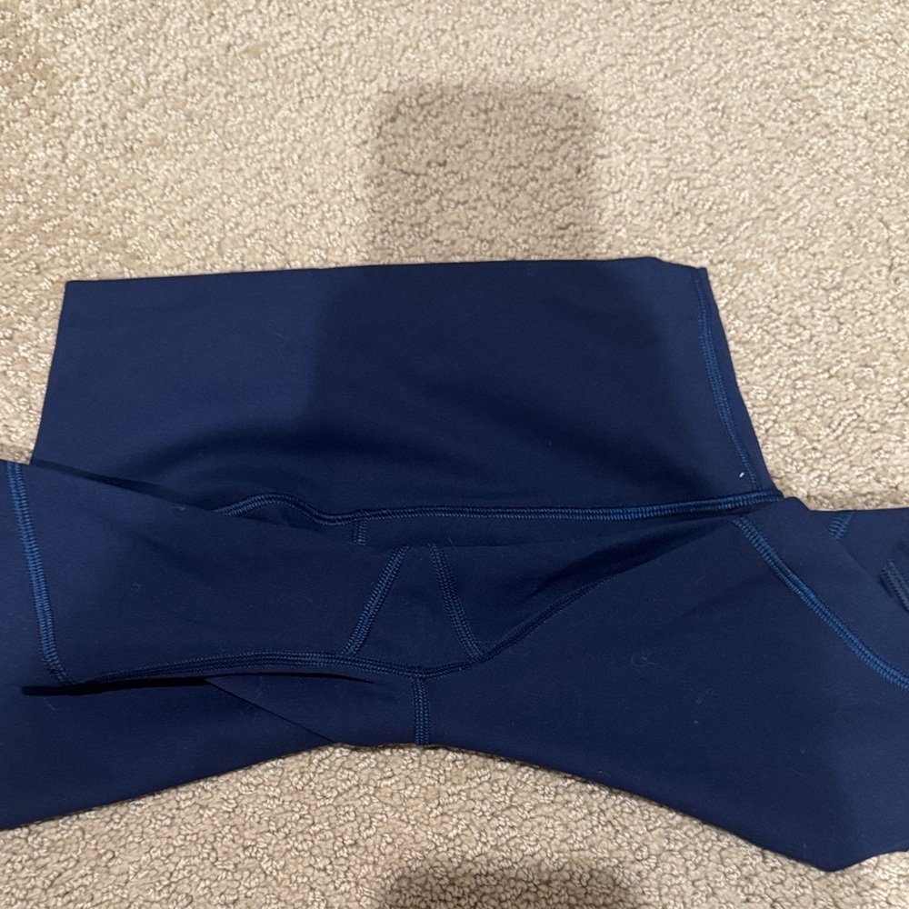 Lululemon Athletica Deep Blue Bike Shorts - Picture 3 of 3